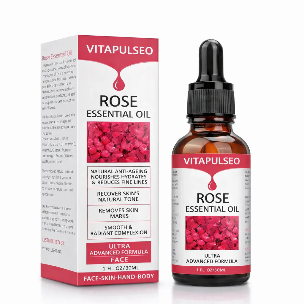 Huile Essentiel Rose 100% Naturel