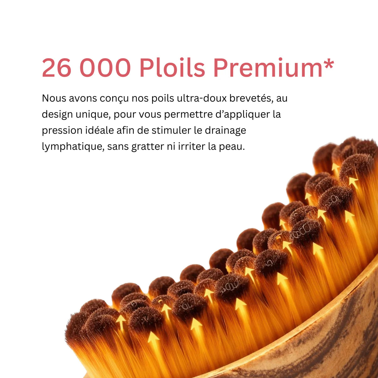 Brosse de drainage lymphatique visage VitaPulsea™️