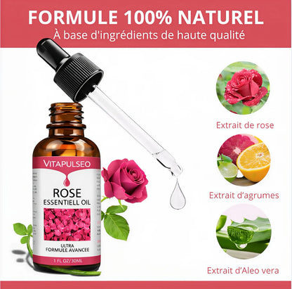 Huile Essentiel Rose 100% Naturel